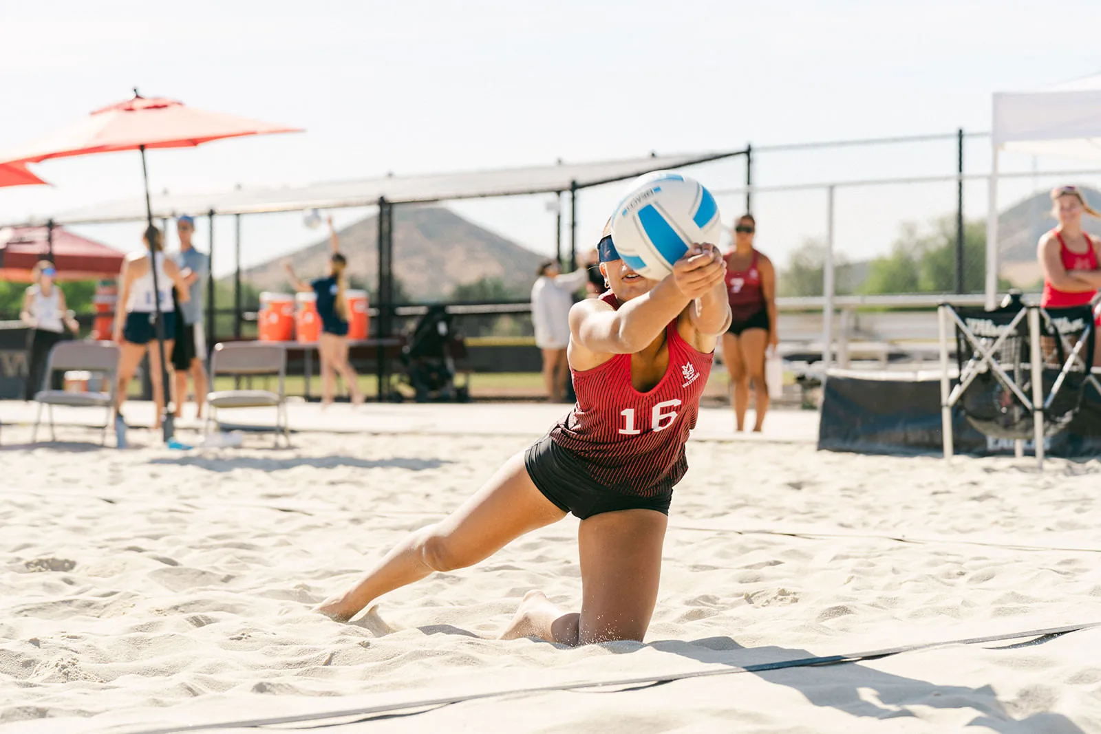 MSJC Beach Volleyball — photograph
